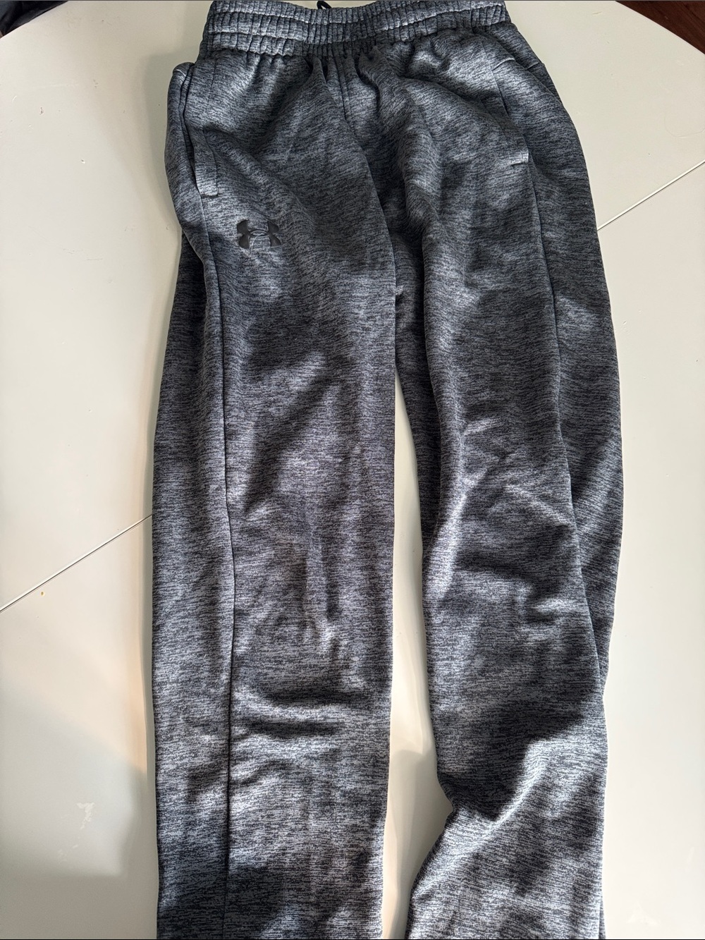 Mens Small Under Armour Gray Heather Athletic Sweatpants